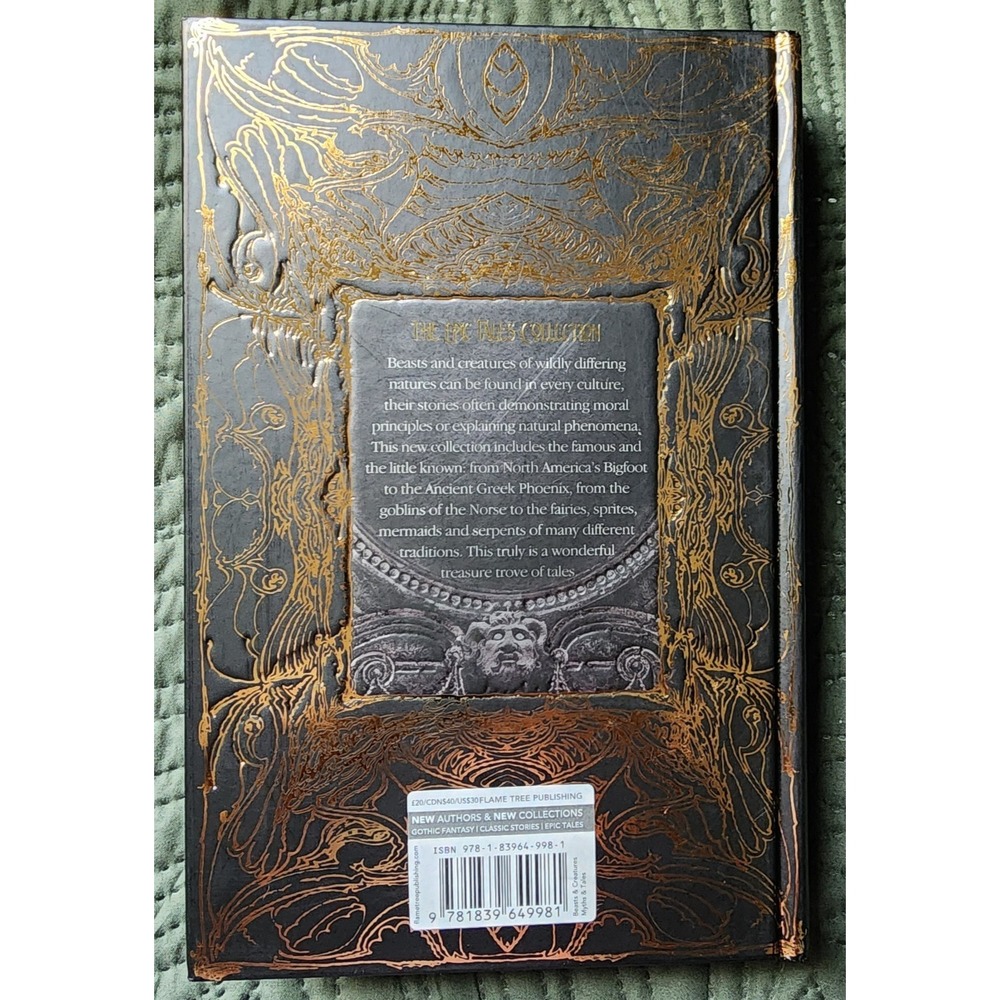 BEASTS & CREATURES MYTHS & TALES Epic Tales Gothic Fantasy Deluxe‎ Hardcover - Picture 3 of 7